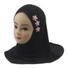 Easy To Wear Girls Instant Hijab Scarf Muslim Hijabs Handmade Flower Amira Lovely Flower Headscarf Turban for 2-6 Years Kids