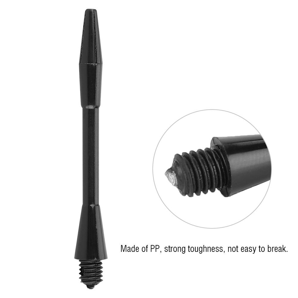 100 Stück Starke Robuste Dart Schäfte Stäbe Kunststoff PP Nylon Stange