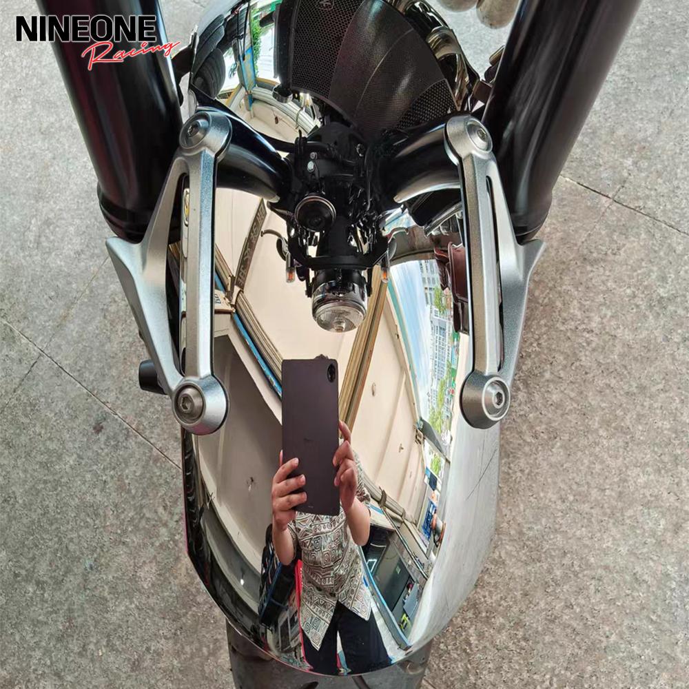 For Kawasaki Z900RS 2018-2025 Chrome Fairing Z900 RS Cafe Motorcycle Front Wheel Fender Mudguard Splash Guard Cover Accessories