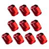 10Pcs Nail Ornament Eye-catching Vibrant Color 2 Styles Nail Rhinestone DIY Nail Making