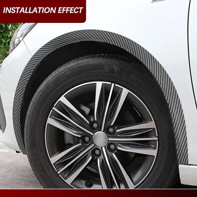 Universal Car Fender Flares Arches Rubber Wing Arch Extension Auto Wheel Lip Body Kit Protector Door Seal Cover Strip Mud Guard