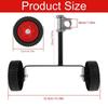 WeedTrimmer Auxiliary Wheels Lawn Mower Support Wheel Adjustable 26mm-28mm Walk Behind String Trimmer For WeedTrimmer
