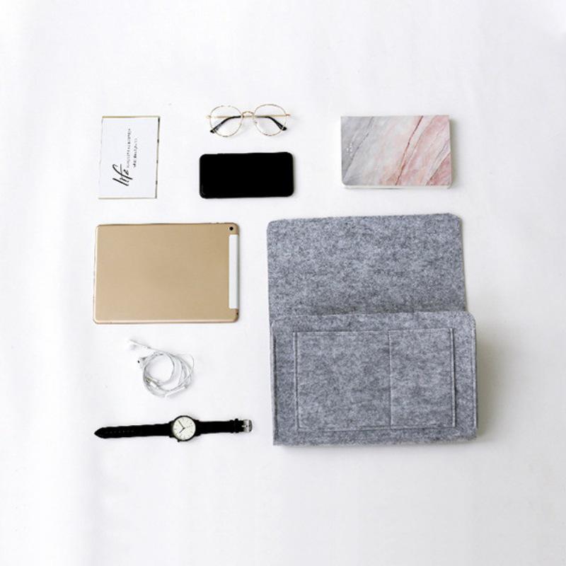 Felt Bedside Caddy Storage Organizer Bedside Hanging Pocket Phone Remote Control Bedside Storage
