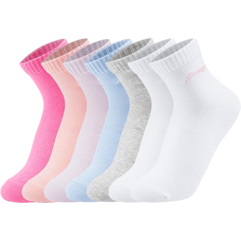

LI-NING Детские Унисекс Носки Короткие Антибактериальные 7 пар XL (26-28cm)