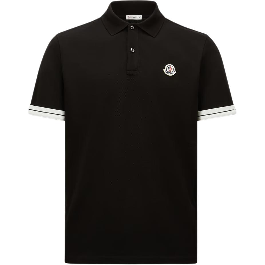 Moncler SS25 Logo Button Short Sleeve