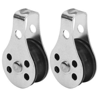 2Pcs 25mm Stainless Steel Bearing Wheel Pulley Tools Ship Yacht Marine Accessories