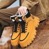 Winter Snow Boots For Men Keep Warm Cotton Shoes Outdoor Hiking Shoes Plush Warm High Ankle Boot Man Sneakers