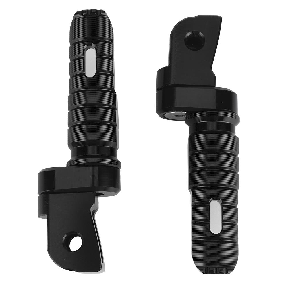 Pair Motorcycle Pedals CNC Aluminium Alloy Footpegs Anodizing Motorbike Foot Rest