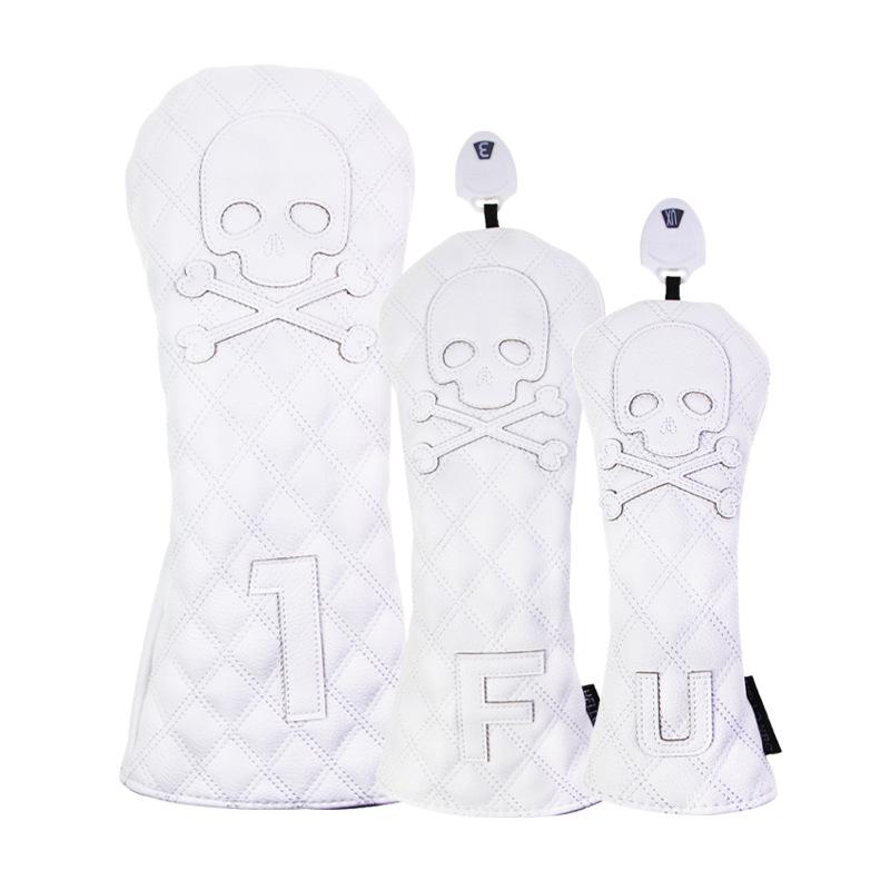 Copertura Impermeabile per Mazza da Golf con Teschio di Diamanti: Protegge i Legni 1/3/5/UT