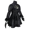 Anime Automata 2b Cosplay Costume Black Tone Dress With Gloves Headwear Yorha No. 2 Type B Halloween Party Outfits