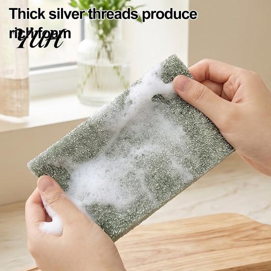 Multi Purpose Cleaning Cloth Microfiber Roll, Tearable Double Side Towels, Reusable Kitchen Dish Grease Removing Rags for Dishwashing And Countertop