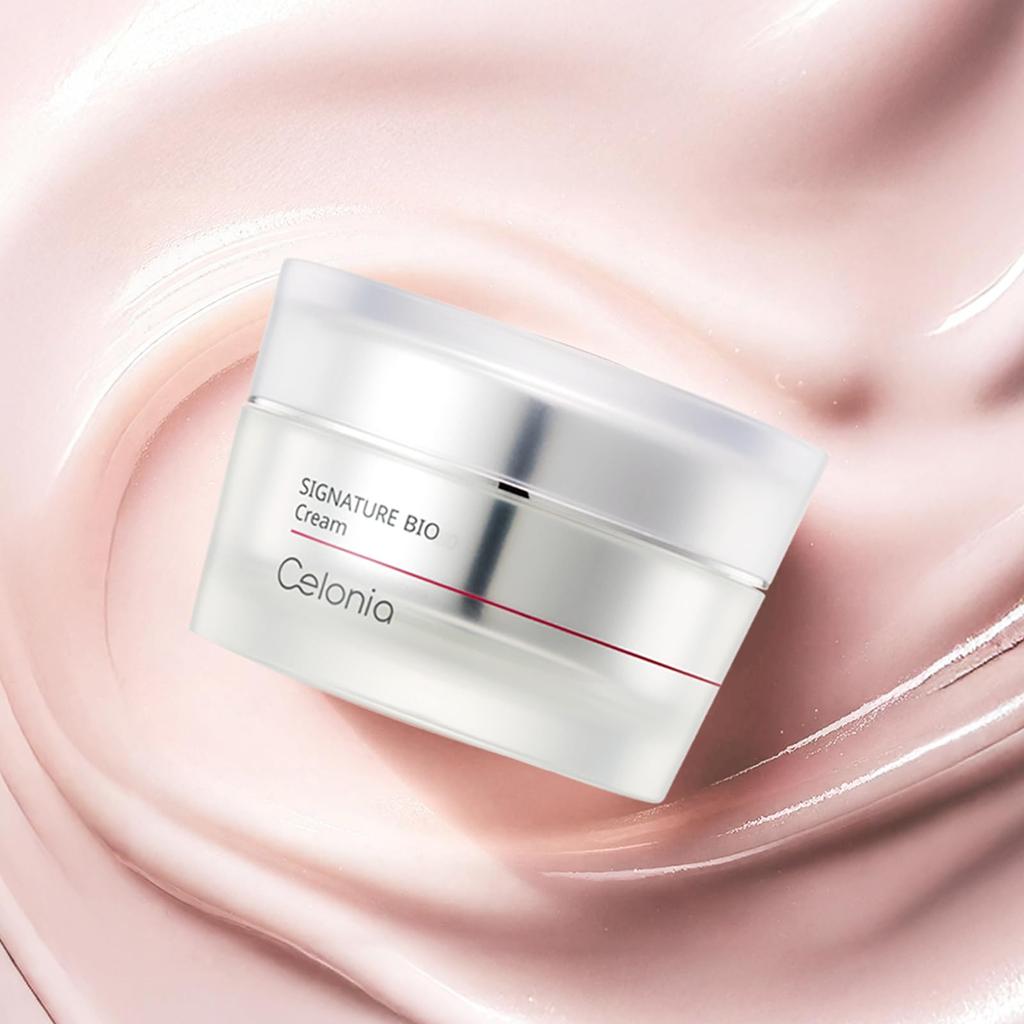 CELONIA Signature Bio Cream 50ml, a moisturizing cream for day and night use that supports hydration and radiance. [Official/Authentic]