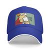 Fry Coffee Freehand Digital Baseball Cap Hat Unisex Luxury sun hat Sunhat Golf Womens Beach Outlet  Unisexs