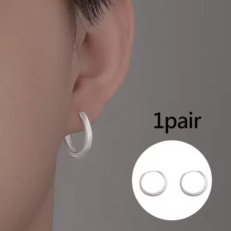 VENTFILLE 925 Sterling Copper CZ Star Moon Asymmetric Hoop Earrings for Women Girls Gold Copper Color Party Zircon Gifts