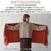VITAFELICE Soft Touch Large Stole for Women (vnsz-587z) (Dusty Blue)