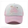 I Have A Lovely Daughter Trucker Hat Polyester Mesh Back Adjustable Snapback Cap Casual Outdoor Adult