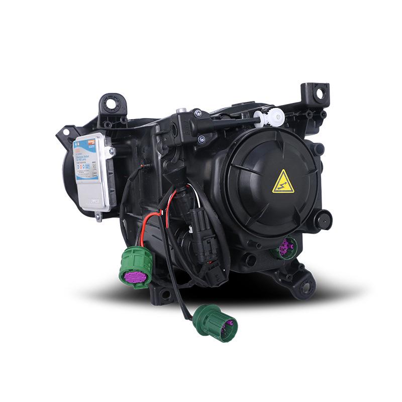 LED Headlight Assembly with Angel Eye DRL for Jeep Cherokee (2014-2018) - Mustang Style