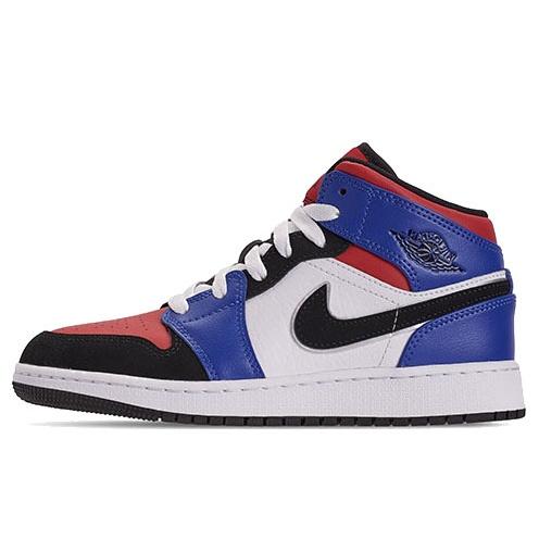 (GS) Air Jordan 1 Mid Top 3 Kids 554725-124 EU 36