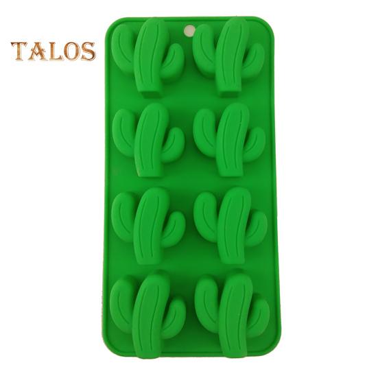 

Форма для приготування льоду, антидеформована, термостійка, DIY, практична, фламінго, кактус, форма для кубиків льоду, силіконова форма, аксесуари для випічки зелений