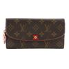 Portefeiulle Emily Purse M62941 Brown Monogram Canvas Flour Women Used