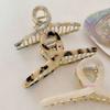 Claw Clip Half Giant Hair Clip Half Hairstyle Women's Hair Clip Marble Updo King Claw Clip Large Mother-of-pearl Claw Clip Half Hair Clip Daily Ssu284