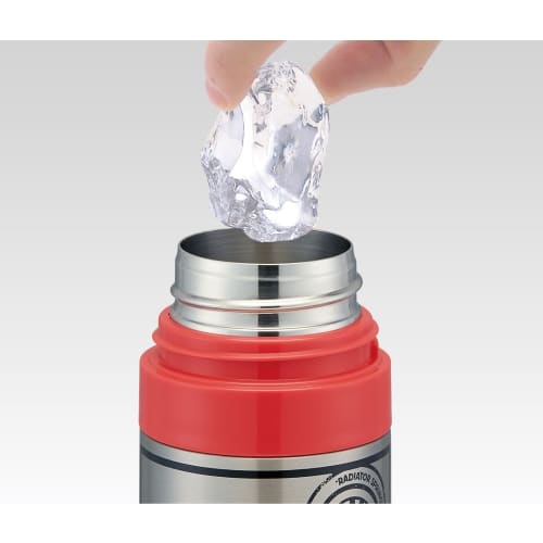 Skater Direct Drinking Stainless Steel Water Bottle, 470ml, with Bottle Cover, Cars 17 Disney, KSDC4