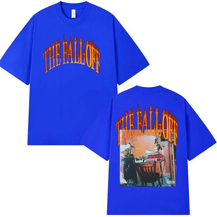 Rapper J.Cole L'Album The Fall Off 2026 Maglietta Grafica Unisex Donna Moda Vintage Alta Qualità Cotone Oversize Maglietta Streetwear
