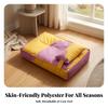 Removable Cover Multiseason Resting Mat | Anti-dampness Base, Cushioned Pet Mat,
