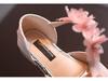 Girls' Summer Rhinestone Flower Sandals - Soft Sole Princess Dance Shoes