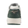 Mizuno Contender Sneakers, Sport/Casual, Off-White/Gray/Green, Size 25.0 Cm, 2E