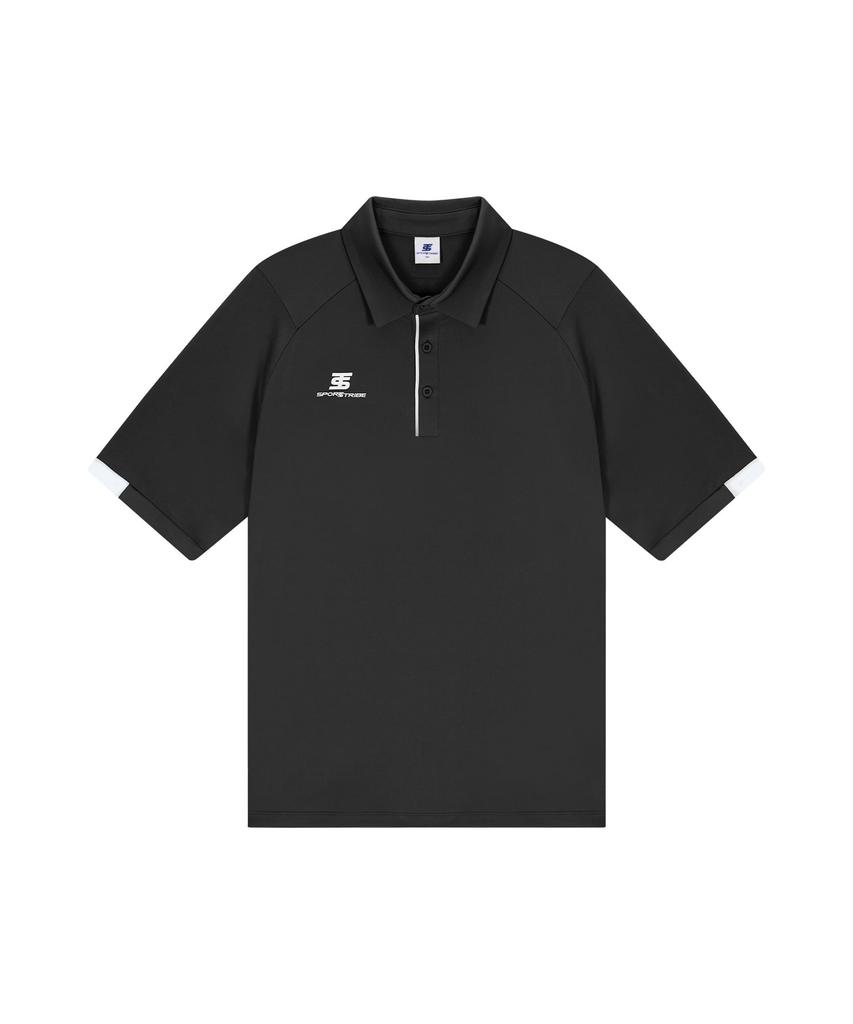 SPORTSTRIBE St Classic Polo Shirt Black