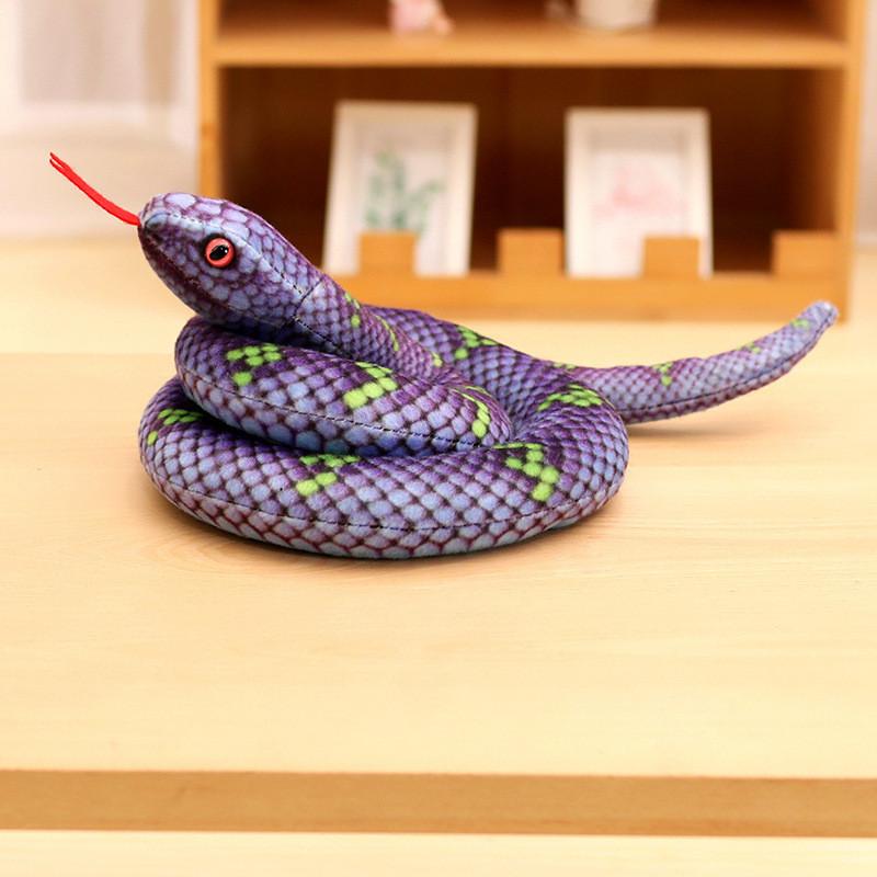 Toy Snake Plush Simulation Fill Dolls Room Decor Gift Toys Prank Prop Garnish