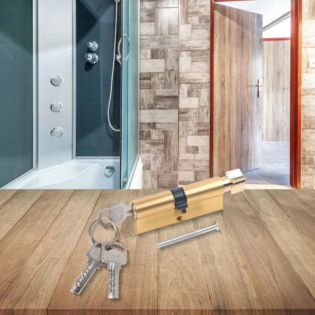 3 Schlüssel mitgeliefert Innentürschloss Holztürschloss Schließzylinder