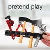 Children Simulation Repair Tool Plastic Toys for Boy Maintenance Tools Screwdriver Hammer Tongs Kids Pretend Play Toy Games TMZ