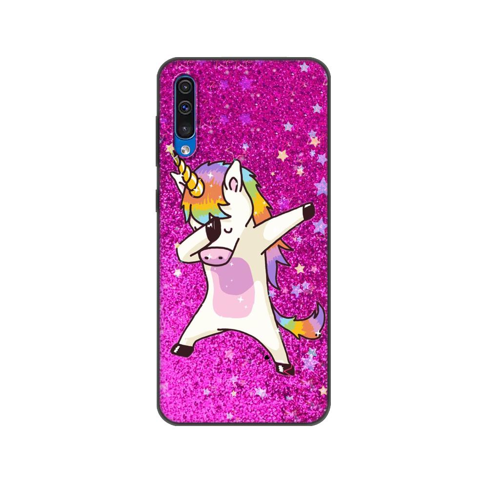 Pentru Samsung Galaxy A50S Husa Silicon Moale Samsung A50S A507 A507F SM-A507F 6.4" Husa Spate Neagra TPU Husa Roz Anime Space Car