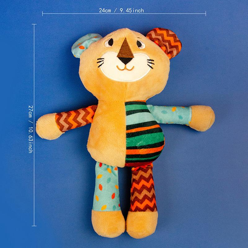 Hund Plüsch Quietschspielzeug Haustier Katze Hund Interaktives Beißspielzeug Tiere Bissfest Interaktives Haustier Hund Zähne Reinigung Kauspielzeug