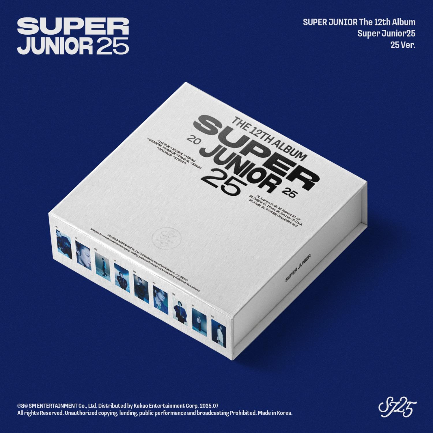 

(25 вер.) Super Junior [Super Junior25] 12-й Повноформатний Альбом 25 Ver.
