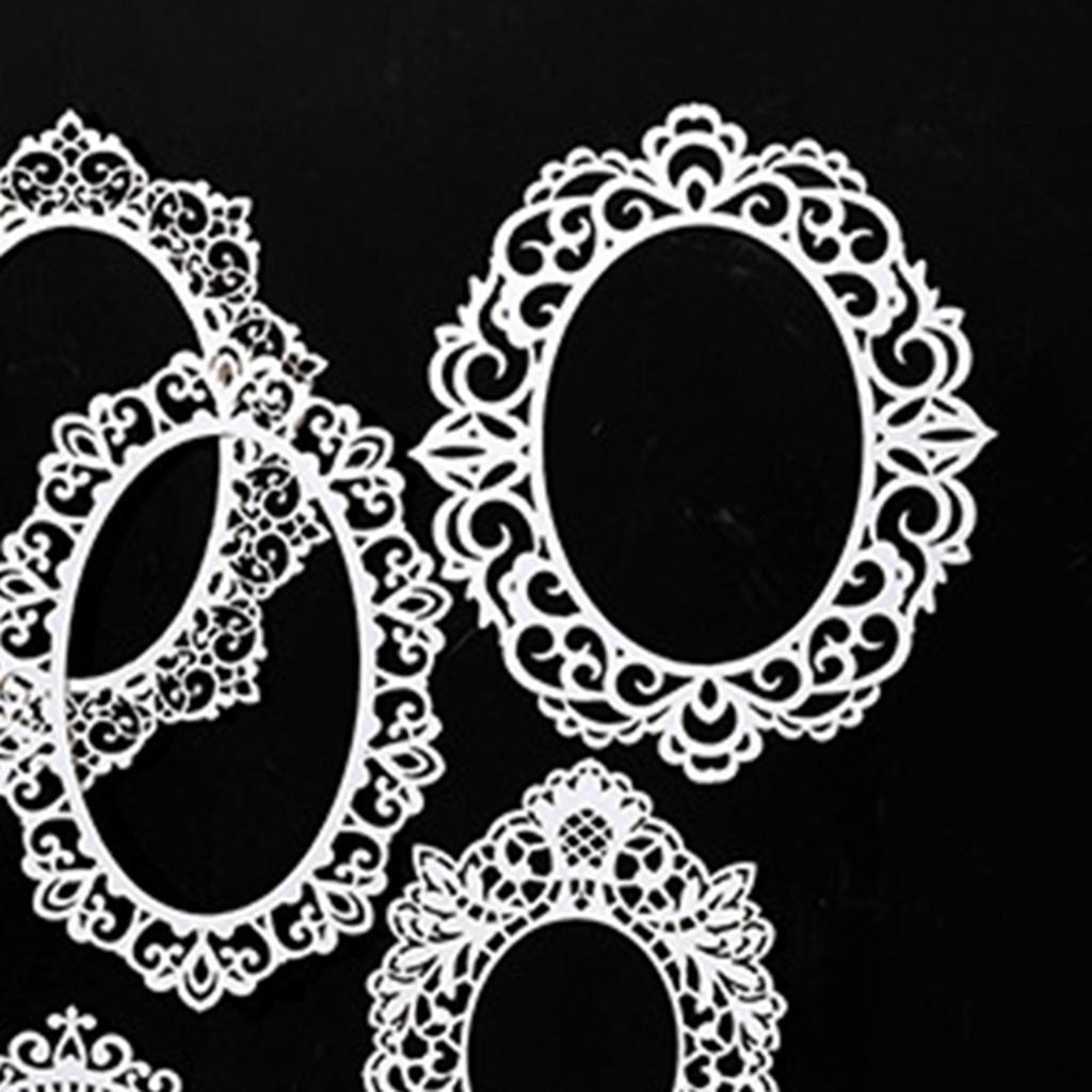 20 Lace Pieces for Scrapbooking Craft Paper DIY Projects and Journals