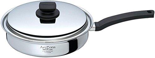 

Vitacraft 8548 Frying Pan, 10.6 inches (27 cm), Arizona with Recipes, Silver