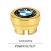 Car Cigarette Lighter Cover Dust Proof Decoration Cap For BMW M Performance X1 X3 X4 X5 E46 E90 F20 E60 E30 E36 Auto Accessories