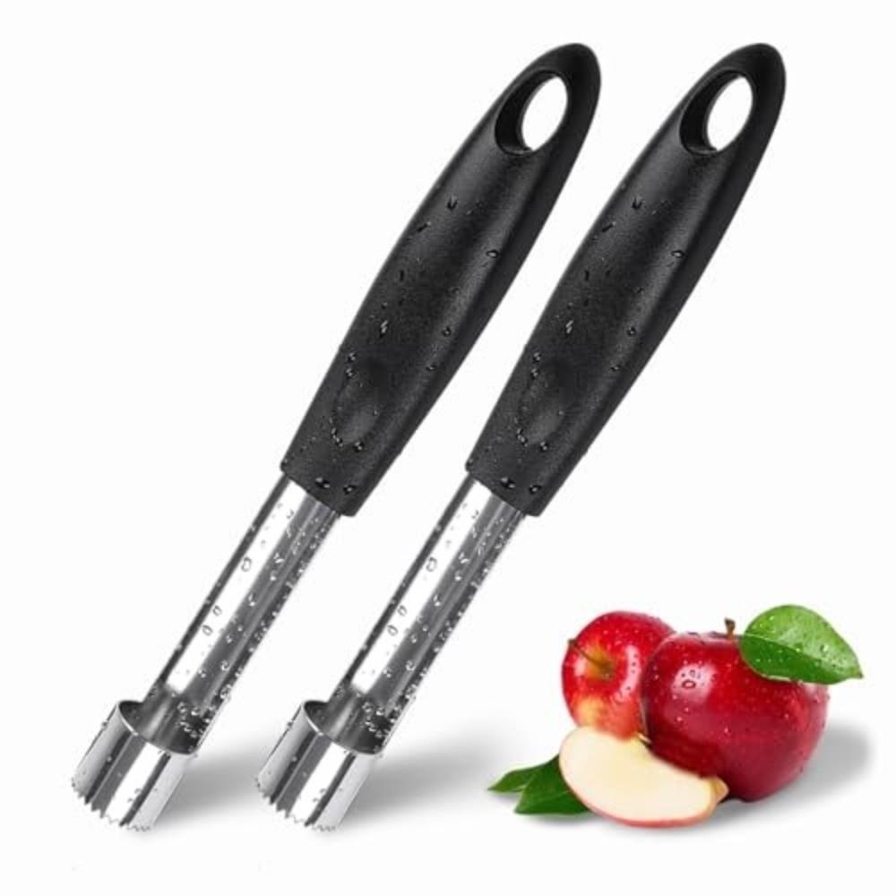 2pcs Plastic Handle Fruit Corer Labor-saving Fruit Cutter Practical Core Remover Tool  Cooking