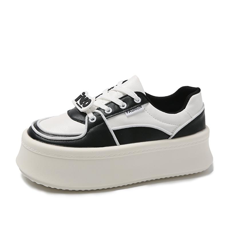 2025 Mode Erhöhte Plateauschuhe Dicke Sohlen Damen Sneaker Outdoor Sport Damen Aufzugschuhe Atmungsaktive Freizeit-Trainer