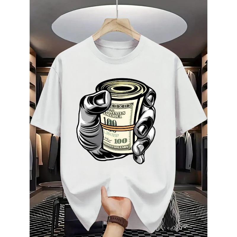 European Sizes Stylish and Easy Crew Neck T-shirt | Classic Design, Versatile, Suitable for Various Occasions, Casual Fit, All-Season