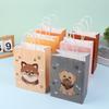 6 stuks honden papieren zak met handvat honden verjaardagsfeest snoep traktatie zak kind verjaardagsfeest bedankzakje bruiloft babyshower benodigdheden