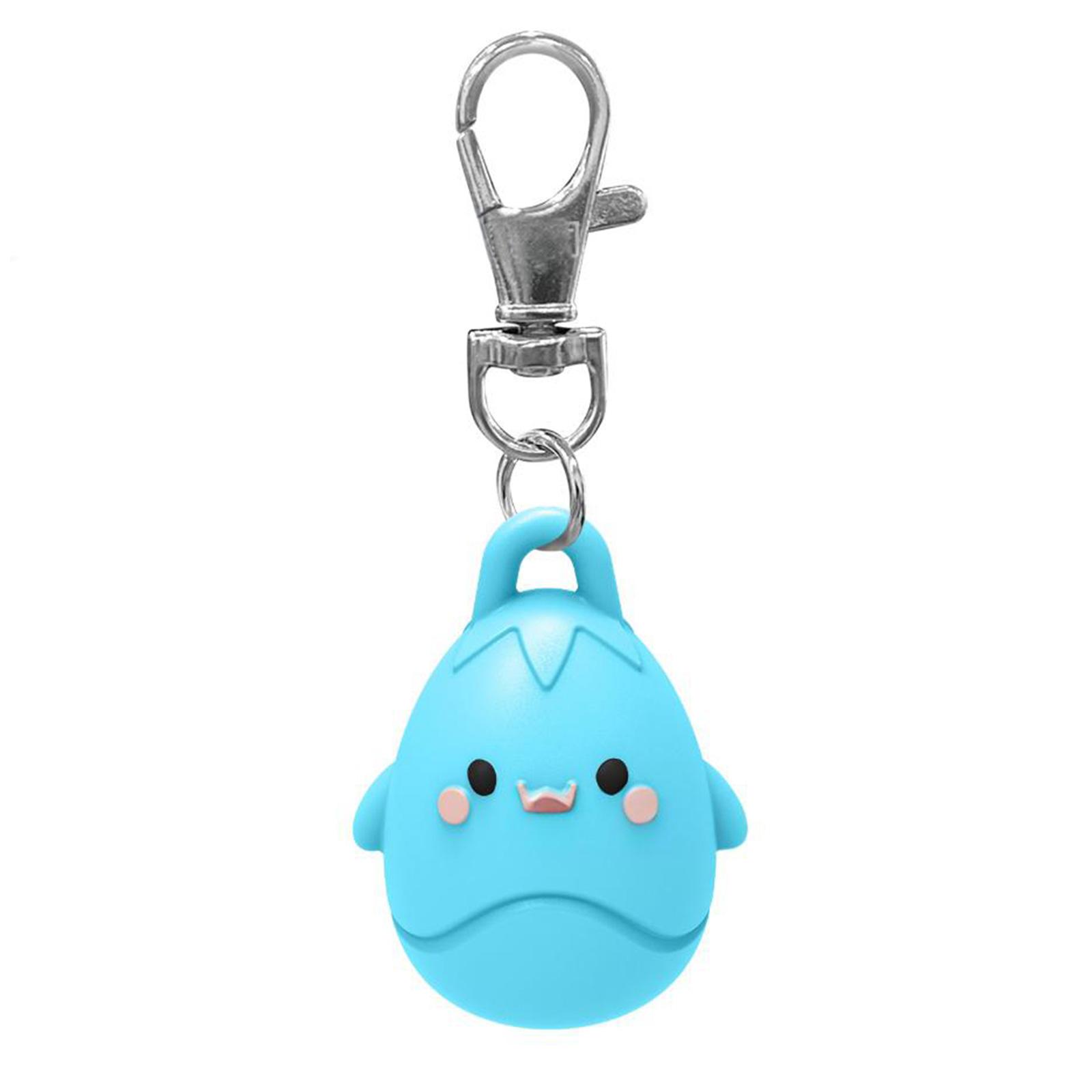 

Cartoon Shaped Lip Gloss Protector Keychain Soft Silicone Accessory For Makeup Lovers And Style Enthusiasts синій