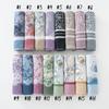 51Colors Malaysia Tudung Bawal Flower Print Hijab Laser Cut Edge Headscarf Premium Cotton Voile Soft Fashion Muslim Square Scarf