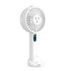 Portable Double Nozzle USB Handheld Fan with Humidifying Spray