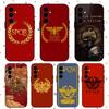 Design SPQR Rom Kunst Beliebte Handyhülle Für Samsung Galaxy S26 S25 S24 S23 S22 S21 Plus Ultra Note20 Weich Schwarz