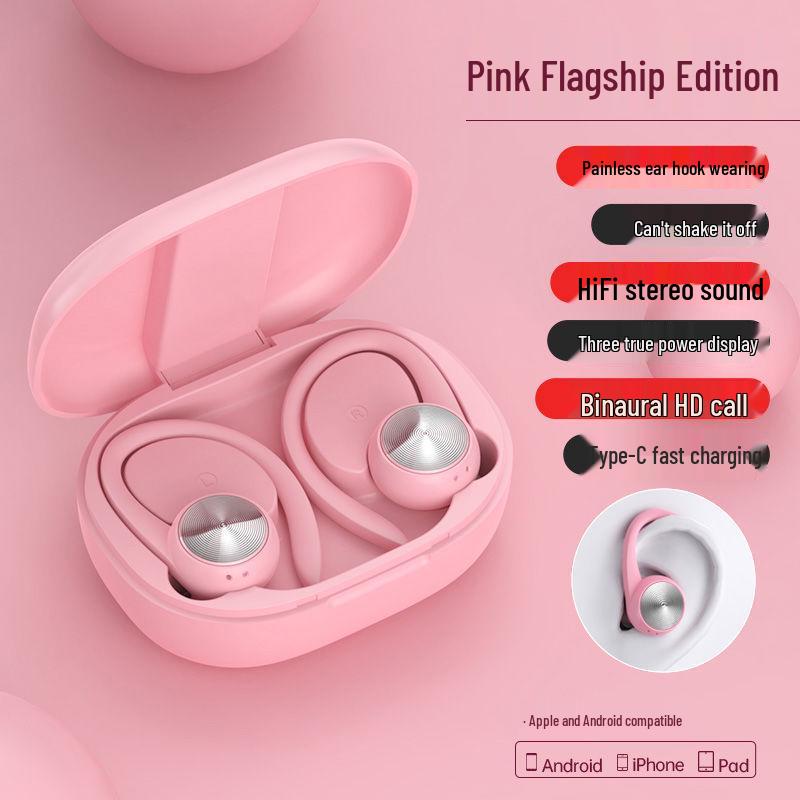 Huawei Android Apple OPPO Xiaomi Wireless Bluetooth Earbuds with Ultra-Long Battery Life for Sports