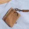 Casual Hanging Neck Coin Purse Square Small Card Holder Convenient Oxford Cloth Mini Wallet  Sports